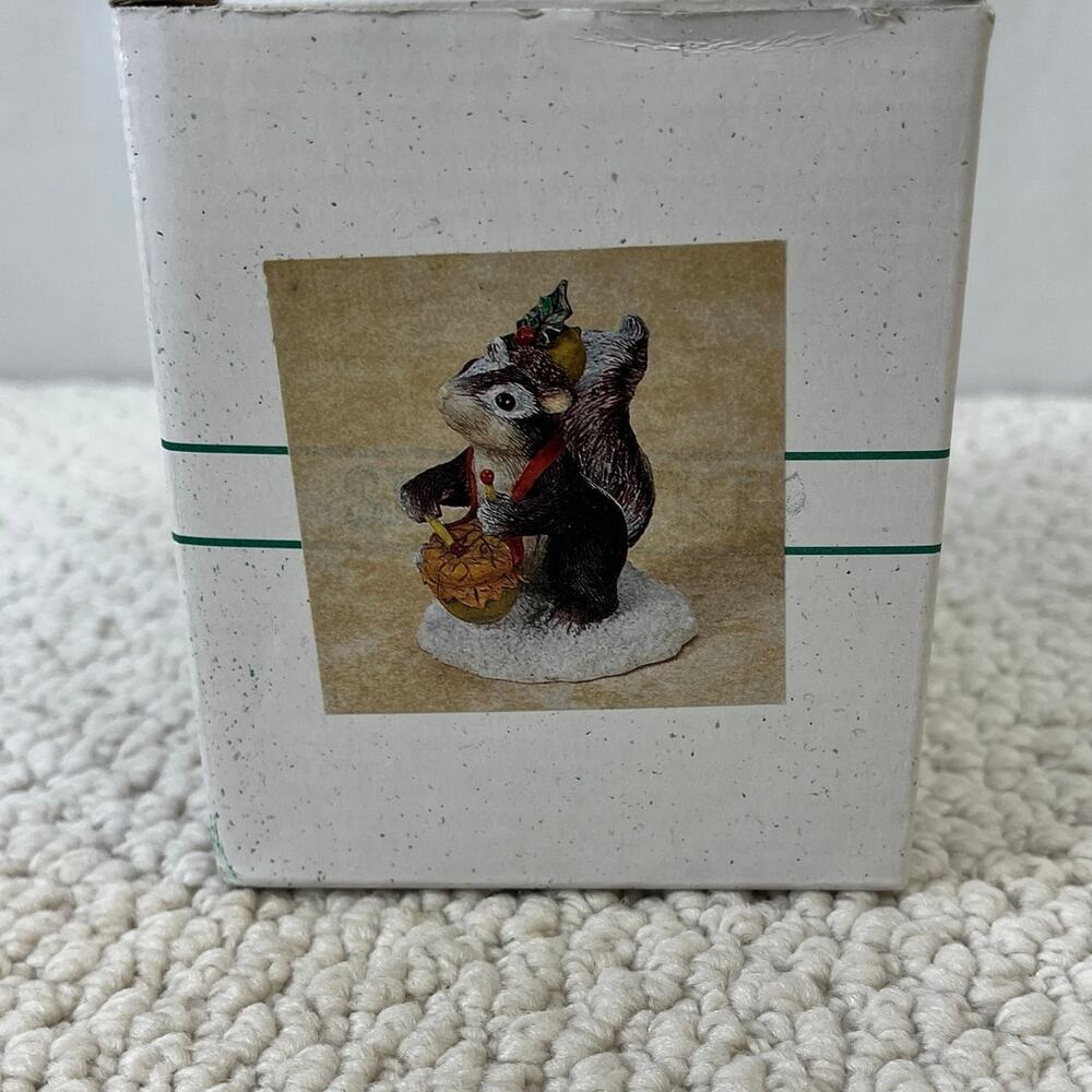 Charming Tails Little Drummer Boy Squirrel Christmas Figure Silvestri New Boxed